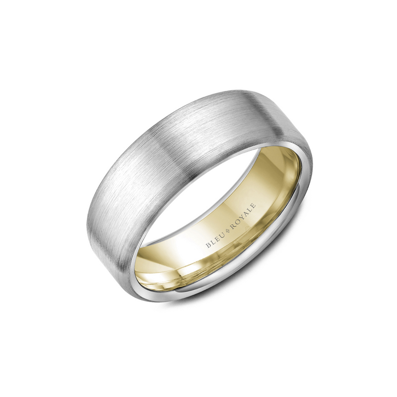 Bleu Royale Men's Wedding Band RYL-010WY75
