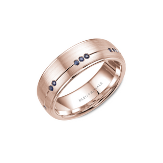 Bleu Royale Men's Wedding Band RYL-011RS75
