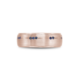 Bleu Royale Men's Wedding Band RYL-011RS75