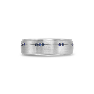 Bleu Royale Men's Wedding Band RYL-011WS75