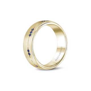 Bleu Royale Men's Wedding Band RYL-011YS75