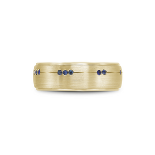 Bleu Royale Men's Wedding Band RYL-011YS75