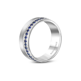 Bleu Royale Men's Wedding Band RYL-015WS85