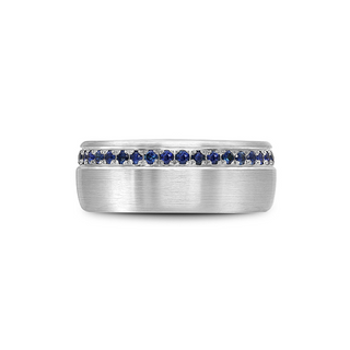 Bleu Royale Men's Wedding Band RYL-015WS85