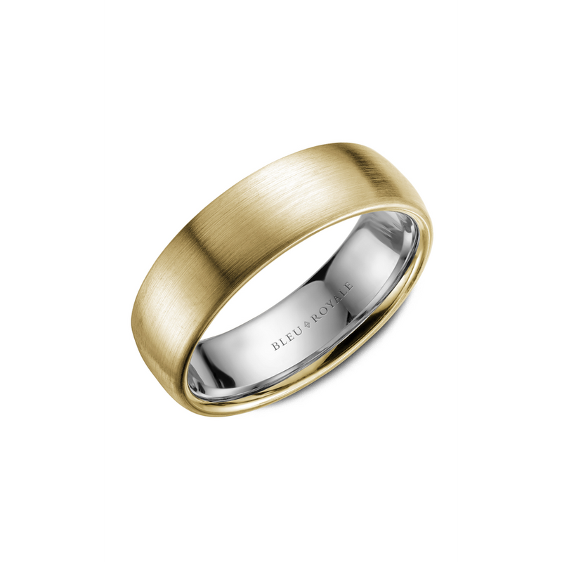 Bleu Royale Men's Wedding Band RYL-017YW65