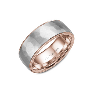 Bleu Royale Men's Wedding Band RYL-018WR85
