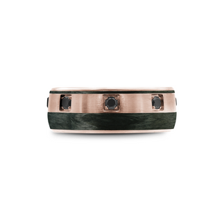 Bleu Royale Men's Wedding Band RYL-019RBD85