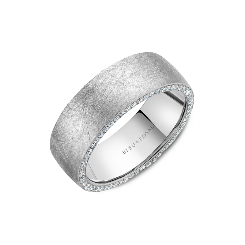 Bleu Royale Men's Wedding Band RYL-020WD8