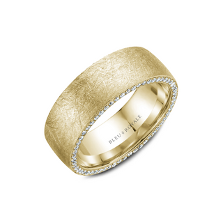 Bleu Royale Men's Wedding Band RYL-020YD8