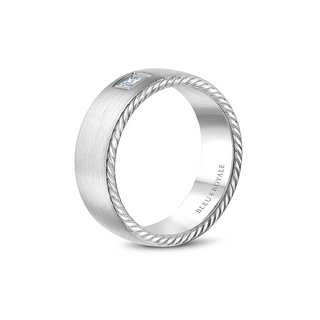 Bleu Royale Men's Wedding Band RYL-021WD8