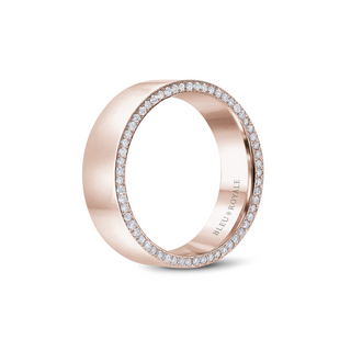 Bleu Royale Men's Wedding Band RYL-022RD75