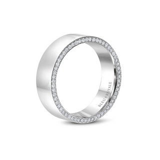 Bleu Royale Men's Wedding Band RYL-022WD75