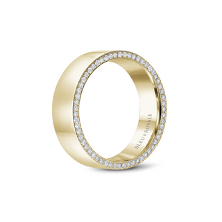 Bleu Royale Men's Wedding Band RYL-022YD75
