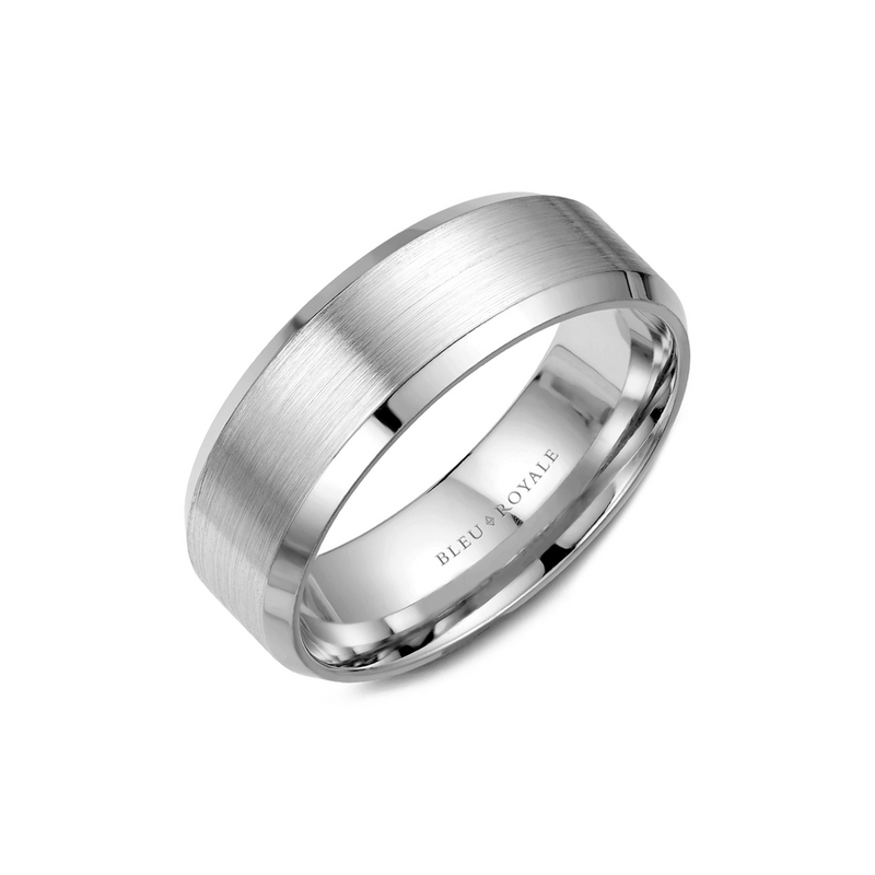 Bleu Royale Men's Wedding Band RYL-023W75