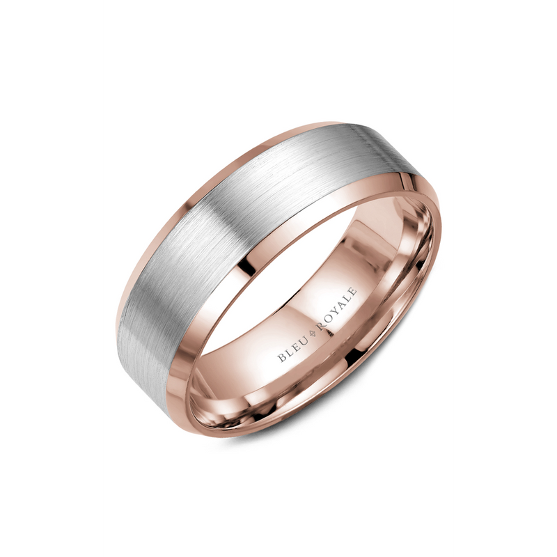 Bleu Royale Men's Wedding Band RYL-023WR75