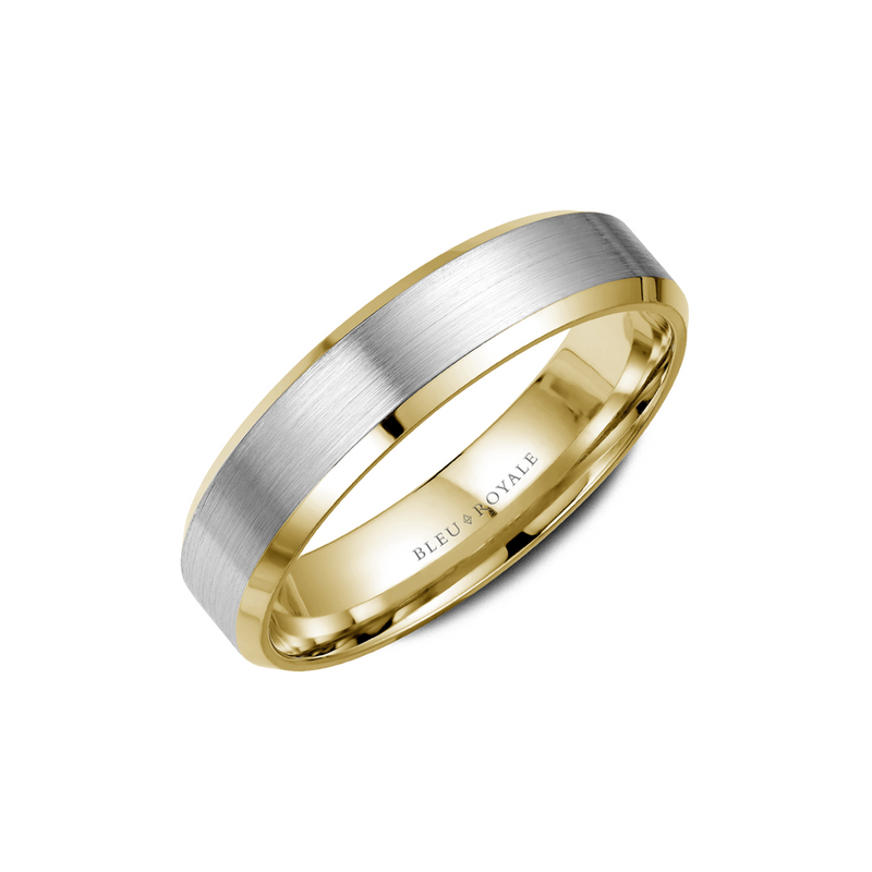 Bleu Royale Men's Wedding Band RYL-023WY5