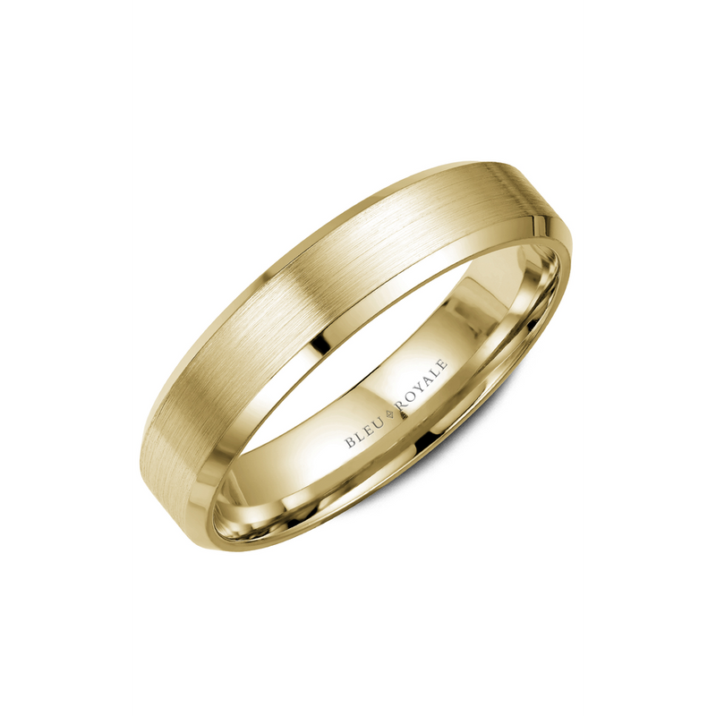 Bleu Royale Men's Wedding Band RYL-023Y45