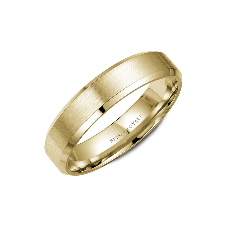 Bleu Royale Men's Wedding Band RYL-023Y55