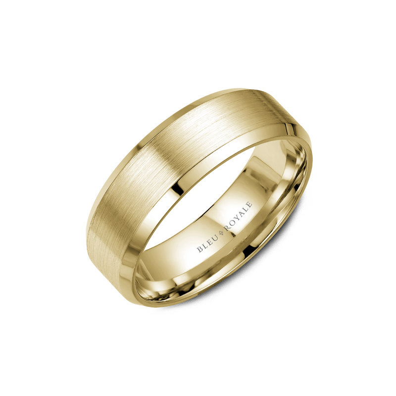 Bleu Royale Men's Wedding Band RYL-023Y75