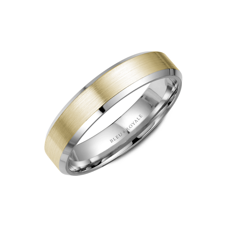 Bleu Royale Men's Wedding Band RYL-023YW5