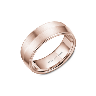 Bleu Royale Men's Wedding Band RYL-026R8