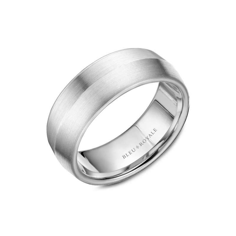 Bleu Royale Men's Wedding Band RYL-026W8