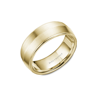 Bleu Royale Men's Wedding Band RYL-026Y8