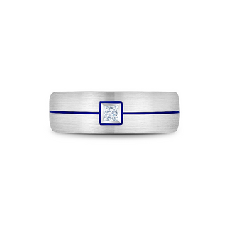 Bleu Royale Men's Wedding Band RYL-027WD75
