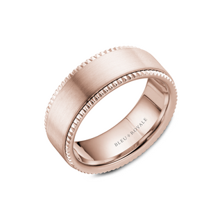 Bleu Royale Men's Wedding Band RYL-028R8
