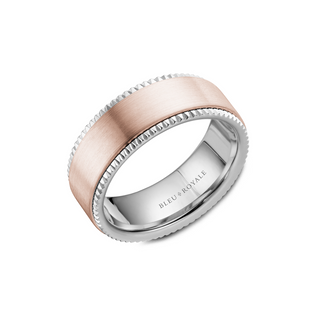 Bleu Royale Men's Wedding Band RYL-028RW8