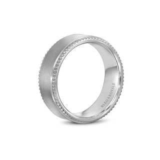 Bleu Royale Men's Wedding Band RYL-028W8
