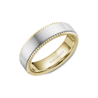 Bleu Royale Men's Wedding Band RYL-028WY6