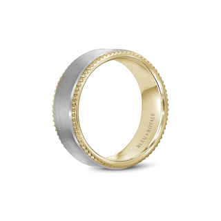 Bleu Royale Men's Wedding Band RYL-028WY8