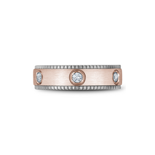 Bleu Royale Men's Wedding Band RYL-030RWD65