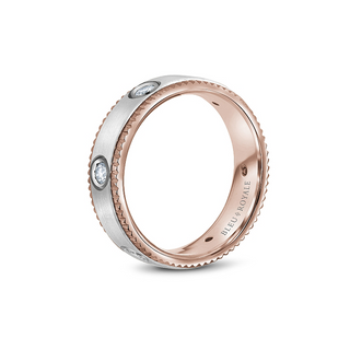 Bleu Royale Men's Wedding Band RYL-030WRD65