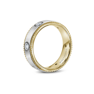 Bleu Royale Men's Wedding Band RYL-030WYD65