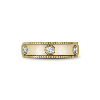 Bleu Royale Men's Wedding Band RYL-030YD65