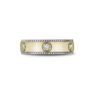 Bleu Royale Men's Wedding Band RYL-030YWD65