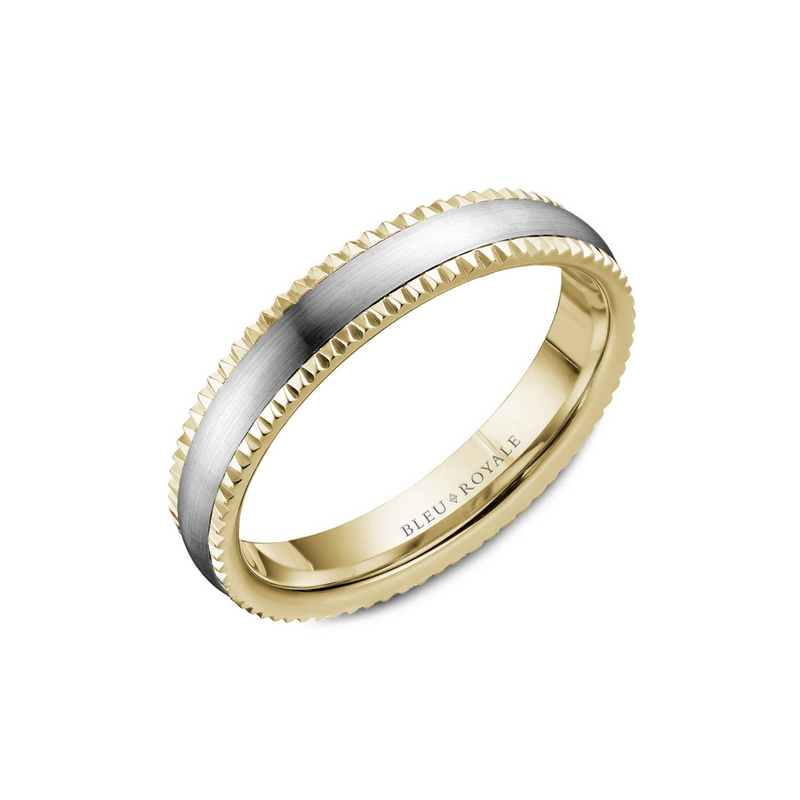 Bleu Royale Men's Wedding Band RYL-031WY45