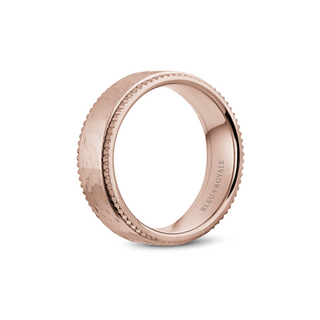 Bleu Royale Men's Wedding Band RYL-032R75