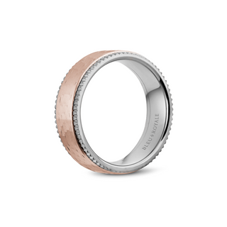 Bleu Royale Men's Wedding Band RYL-032RW75