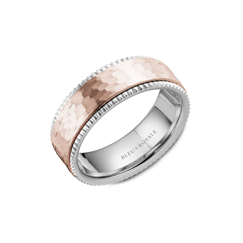 Bleu Royale Men's Wedding Band RYL-032RW75