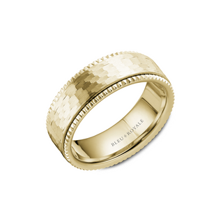 Bleu Royale Men's Wedding Band RYL-032Y75