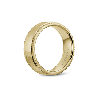 Bleu Royale Men's Wedding Band RYL-032Y75