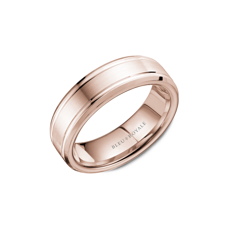Bleu Royale Men's Wedding Band RYL-035R65