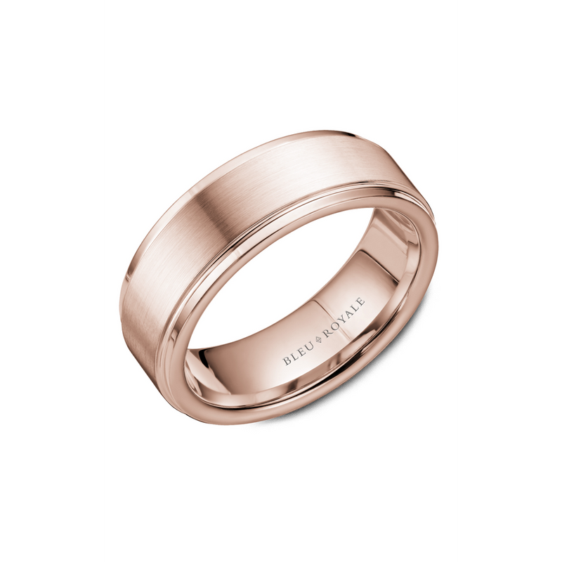 Bleu Royale Men's Wedding Band RYL-036R75