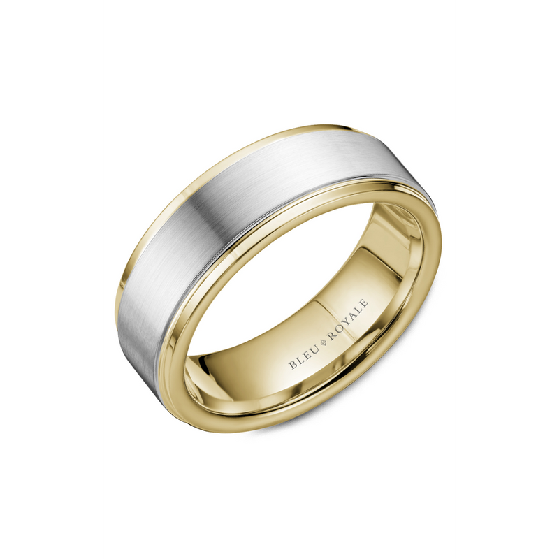 Bleu Royale Men's Wedding Band RYL-036WY75