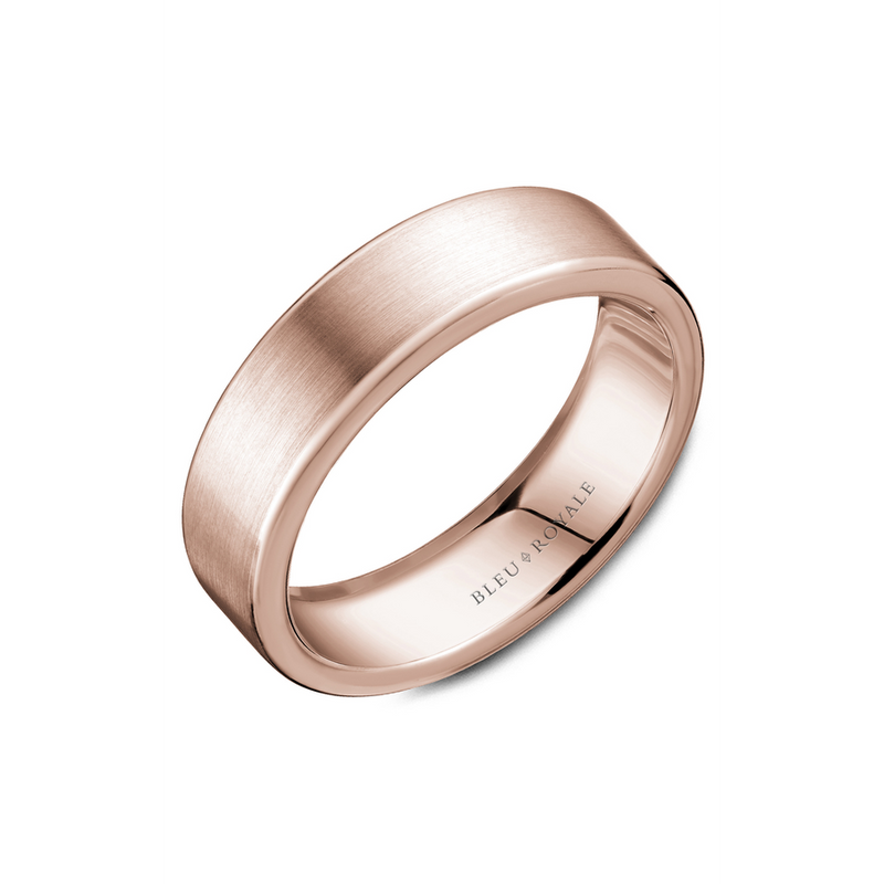 Bleu Royale Men's Wedding Band RYL-037R65