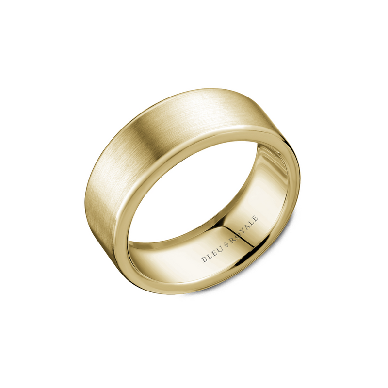 Bleu Royale Men's Wedding Band RYL-037Y75