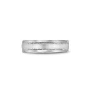 Bleu Royale Men's Wedding Band RYL-038W6